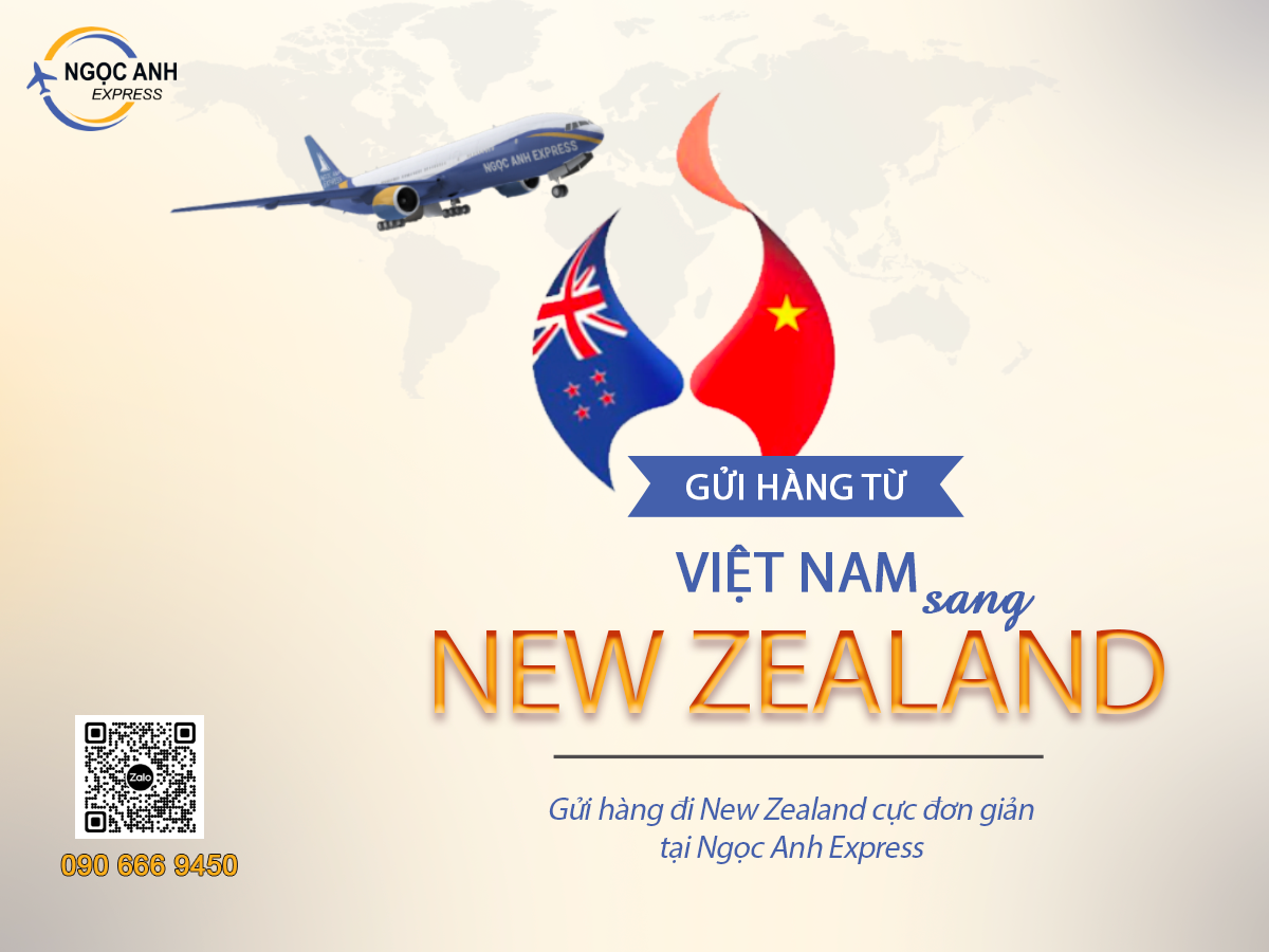 Hình ảnh gửi hàng đi New Zealand tại Ngọc Anh Express